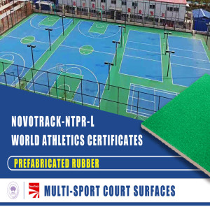 2024 High Quality Outdoor Basketball Court  Flooring from Novotrack