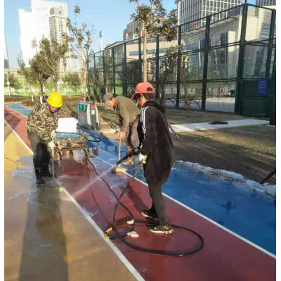 Precautions for daily maintenance of rubber athletic track.