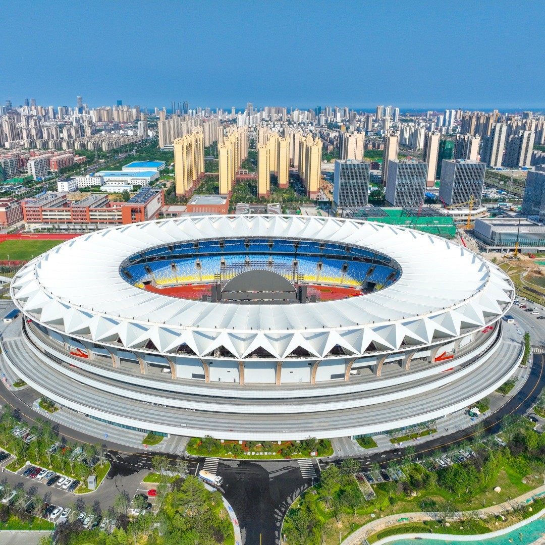 Kuishan Sports Center is an important comprehensive track and field facility in Shandong