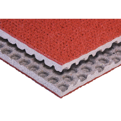 World Athletics Federation certified common rubber track for high school running tracks open to the public