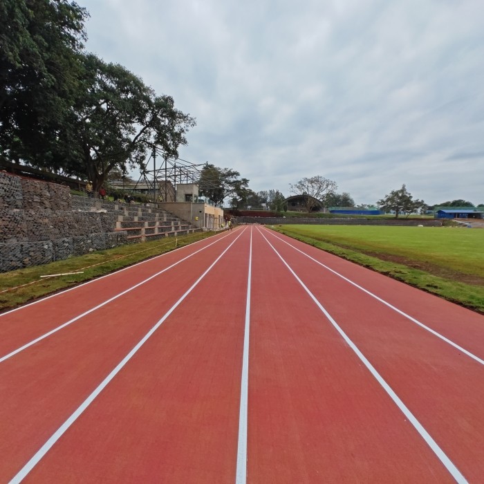 Successful Completion of 6-Lane Vulcanized Rubber Running Track Project in Kenya