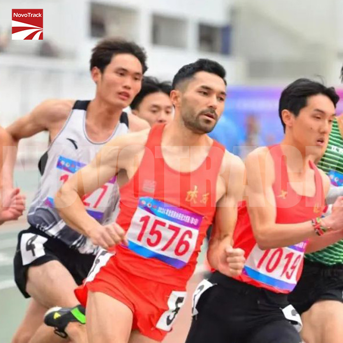 Revolutionizing Athletic Competitions: NovoTrack's Prefabricated Rubber Track Dominates the 2024 National Indoor Athletics Championships in Xi'an