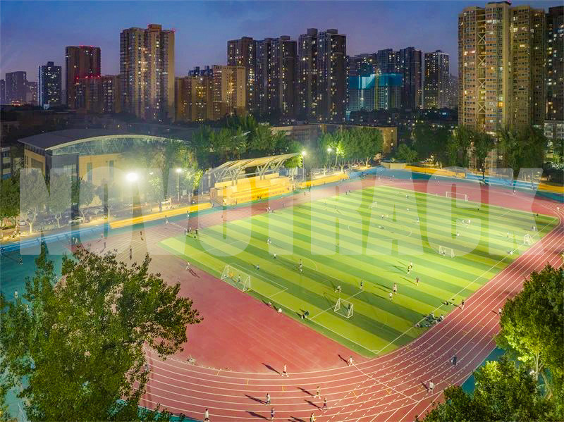 rubberized running track surface system