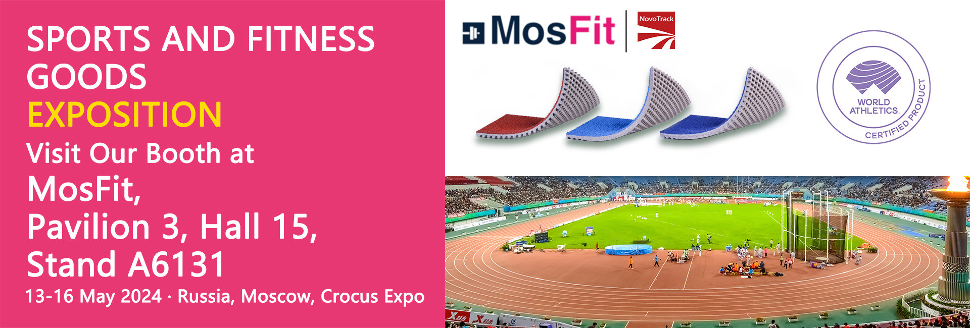Sports and Fitness Goods Exposition MosFit NovoTrack