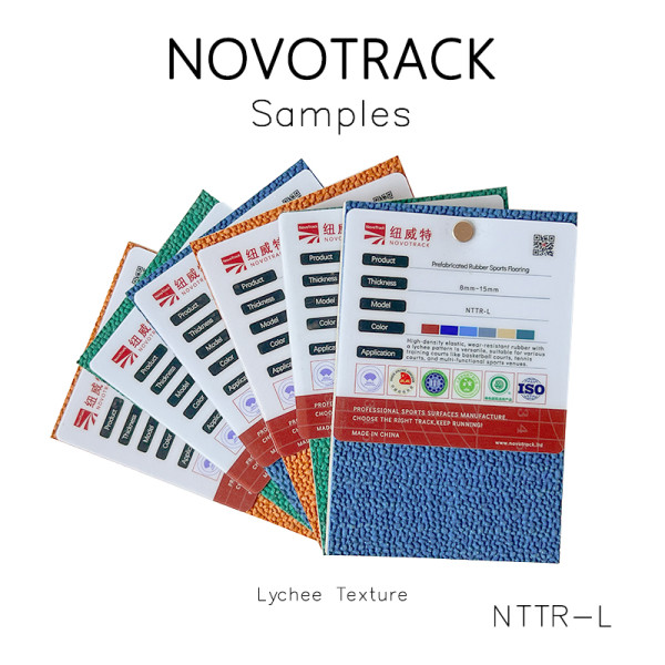 NovoTrack Manufacture Prefabricated Rubber Running Track Samples | OEM & ODM