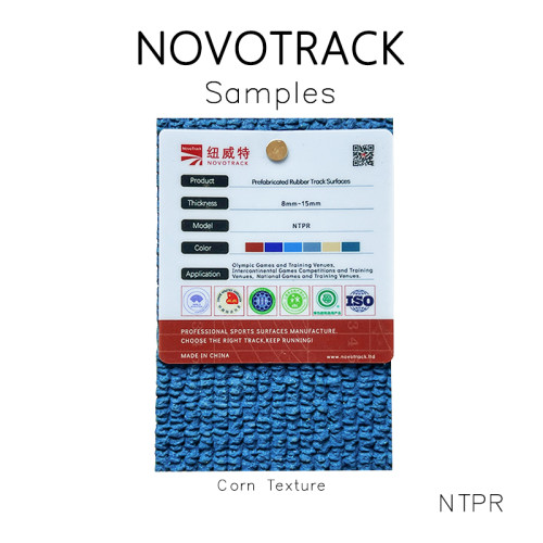 NovoTrack Manufacture Prefabricated Rubber Running Track Samples | OEM & ODM