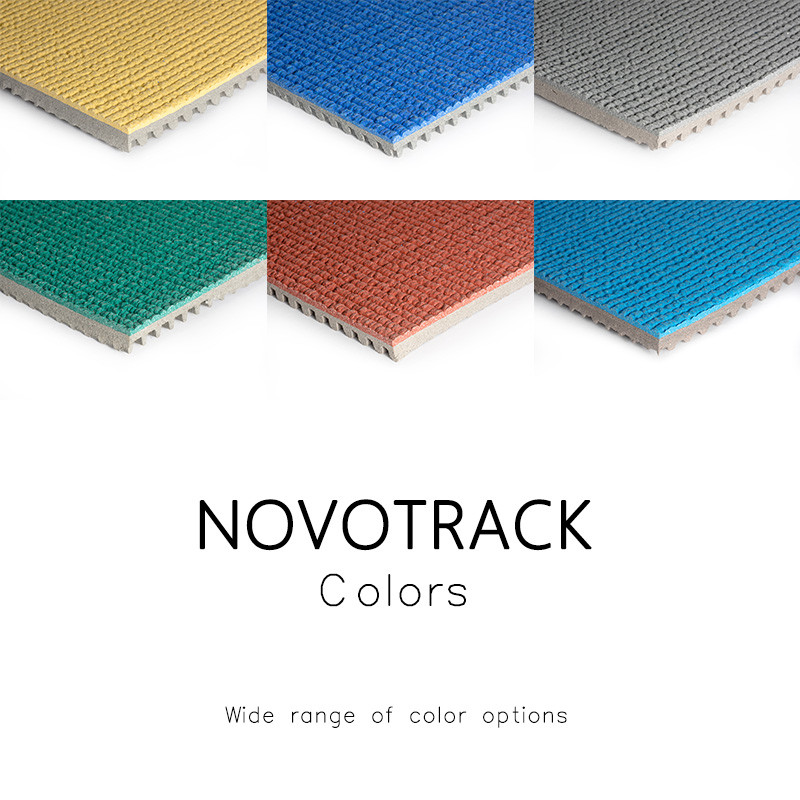 novotrack running track colors