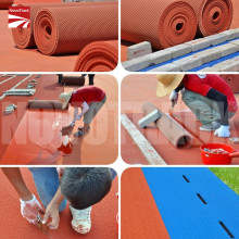Prefabricated Rubber Track Construction Process