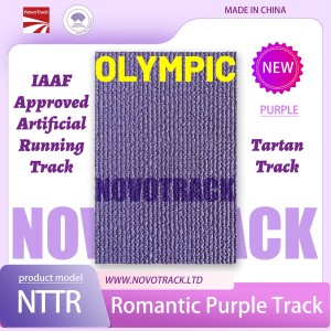 NovoTrack New Product: Same Iconic Purple as the Paris Olympics Track
