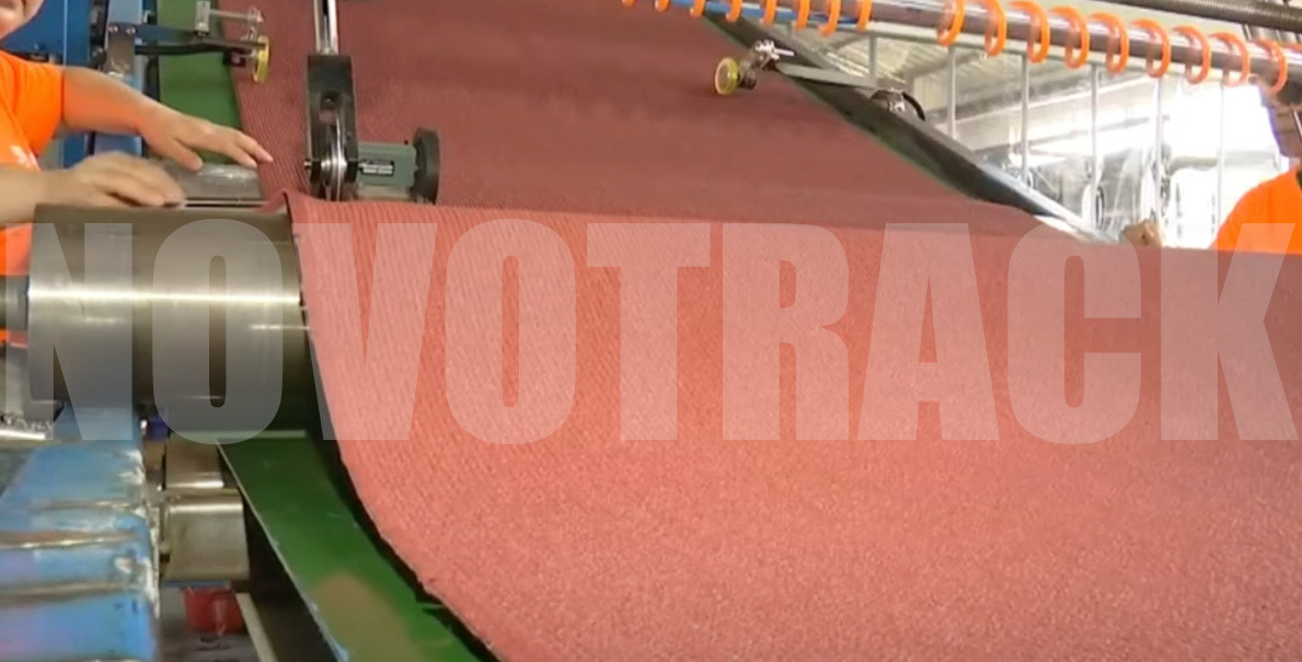 how to make athletic track surface