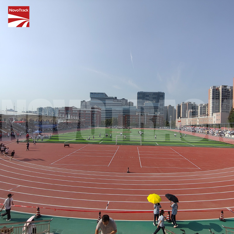 NovoTrack Supports the 37th Track and Field Sports Meet at Xi'an Jiaotong University Affiliated Middle School: Building Dreams Together