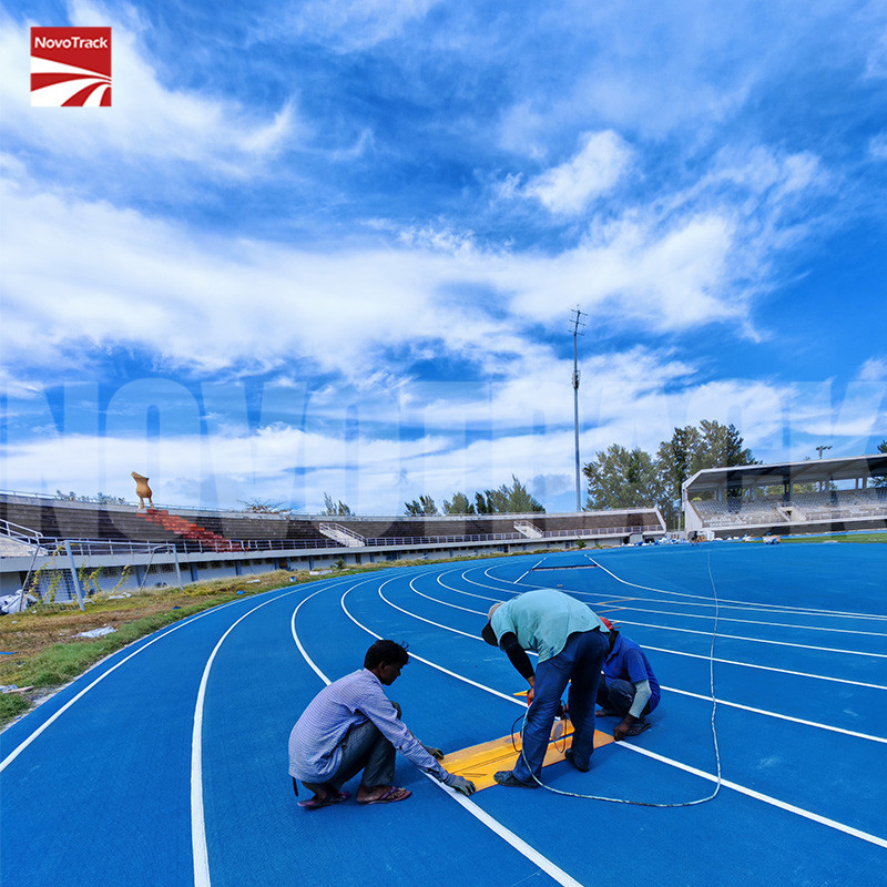 NovoTrack: High-Performance Rubber Running Track Material for Athletes