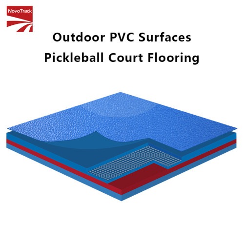 NovoTrack Outdoor PVC Pickleball Court Flooring | Durable Sports Surface