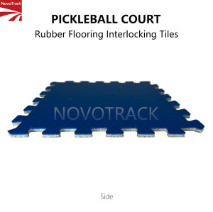 Prefabricated Rubber Pickleball Court Flooring – Interlocking Tiles & Roll-Out Surfaces