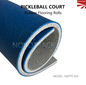 Prefabricated Rubber Pickleball Court Flooring – Interlocking Tiles & Roll-Out Surfaces