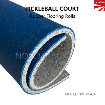 Prefabricated Rubber Pickleball Court Flooring – Interlocking Tiles & Roll-Out Surfaces