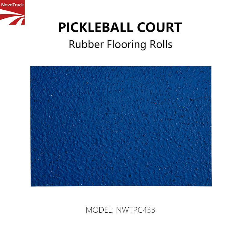 Pickleball Court Rubber Flooring 434 Roll