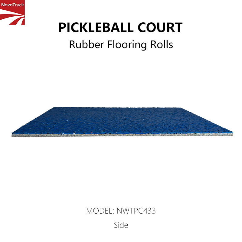 Pickleball Court Rubber Flooring 434 Roll