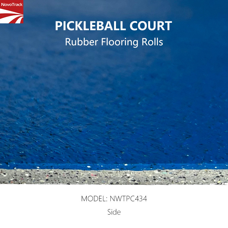 Pickleball Court Rubber Flooring 434 Roll
