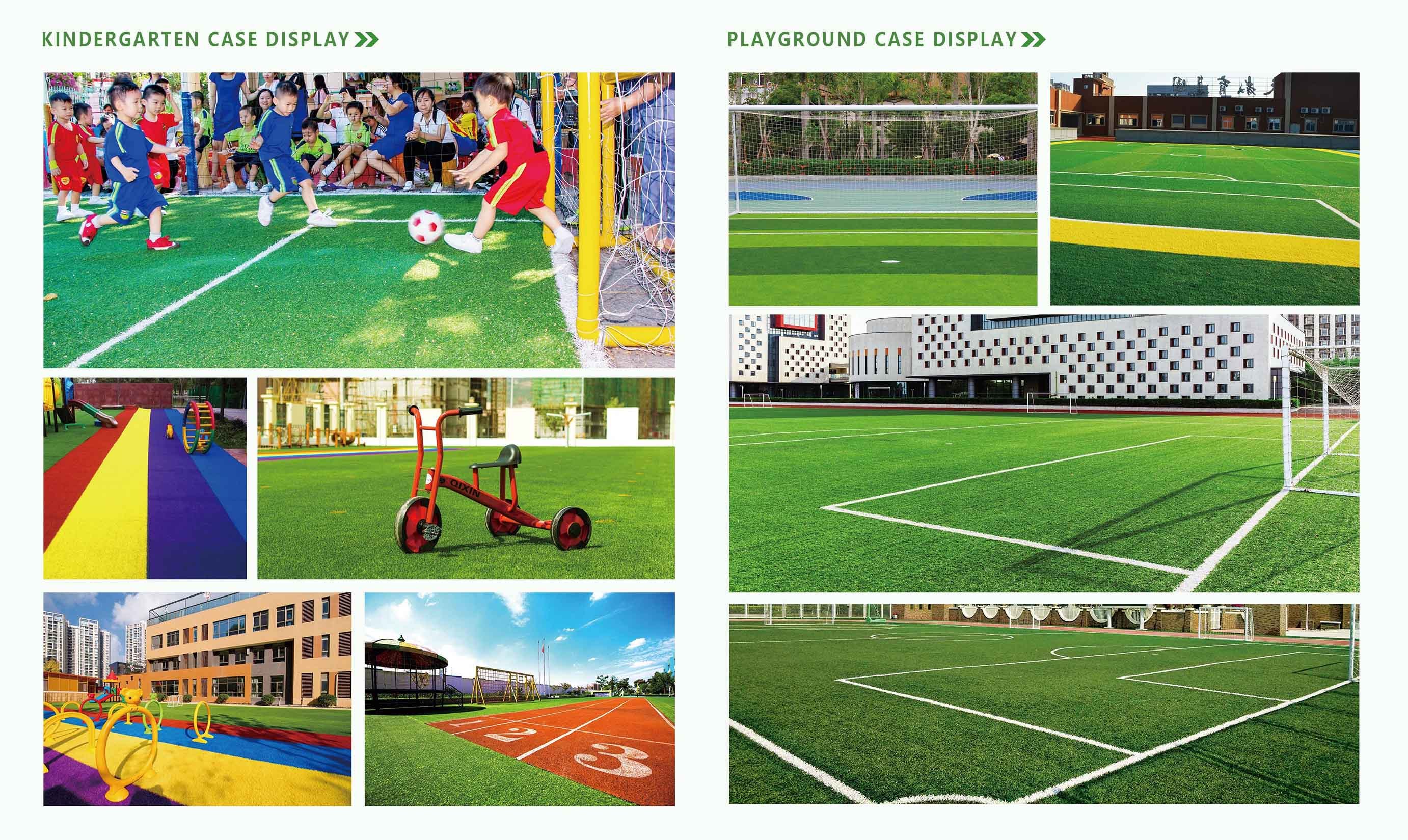 Artificial grass application
