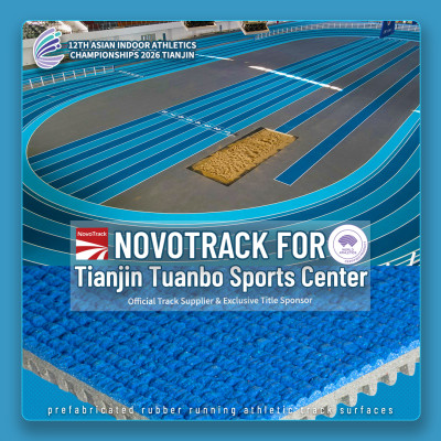 NovoTrack Becomes Official Sponsor of the 12th Asian Indoor Athletics Championships Tianjin 2026