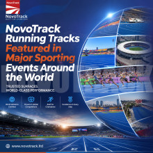 NovoTrack Running Tracks Featured in Major Sporting Events Around the World