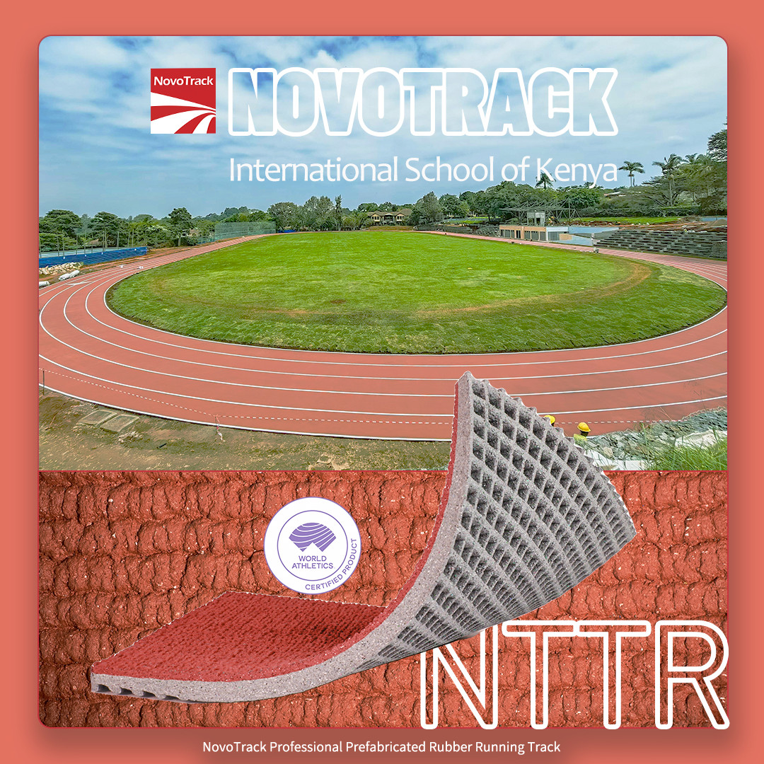 NovoTrack NTTR Running Track Installed at the International School of Kenya