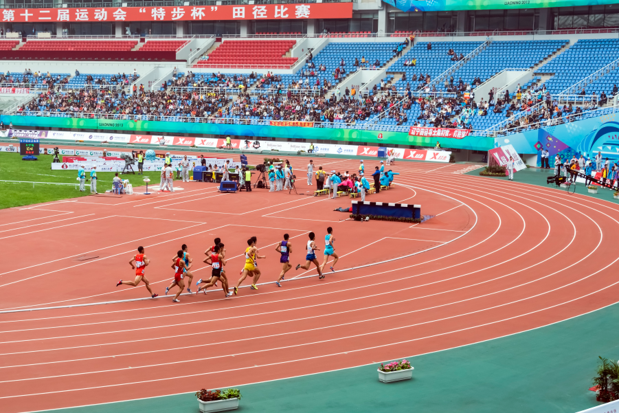 Athletics game surface