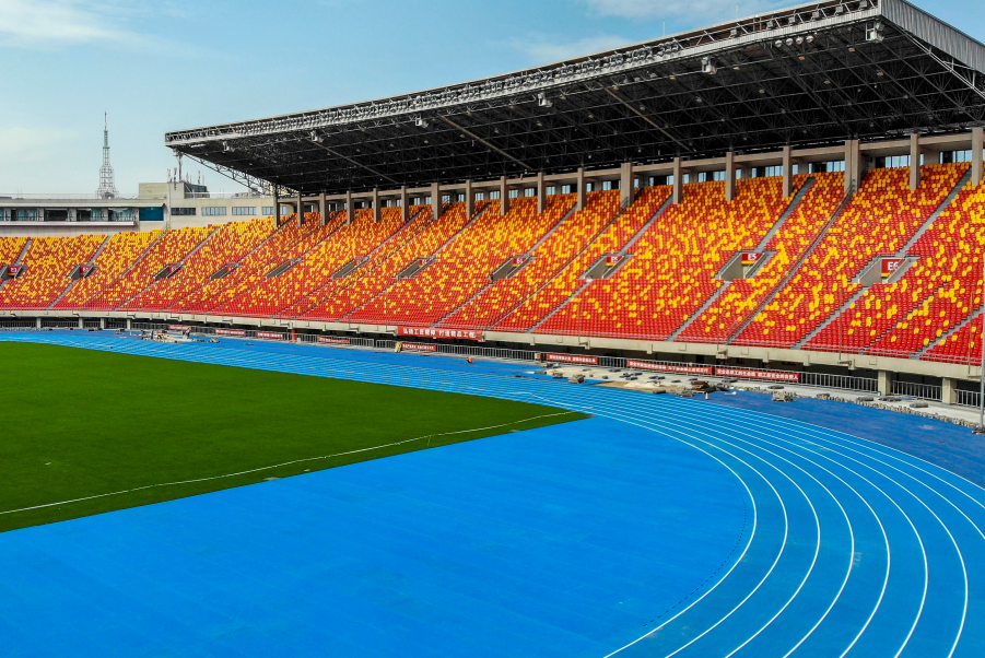 pro athletics track