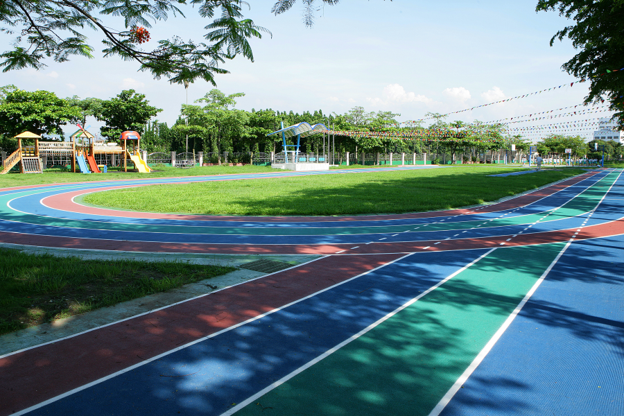 Athletics track for school
