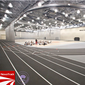 Prefabricated Indoor athletics track prefabricated surface 13 mm running track material