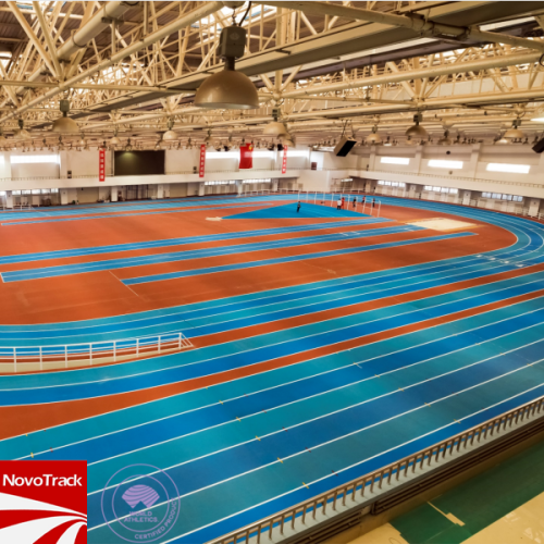 Indoor athletics track prefabricated surface vulcanized rubber running track surfaces