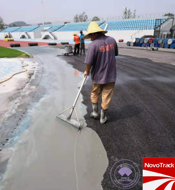 outdoor surface installation