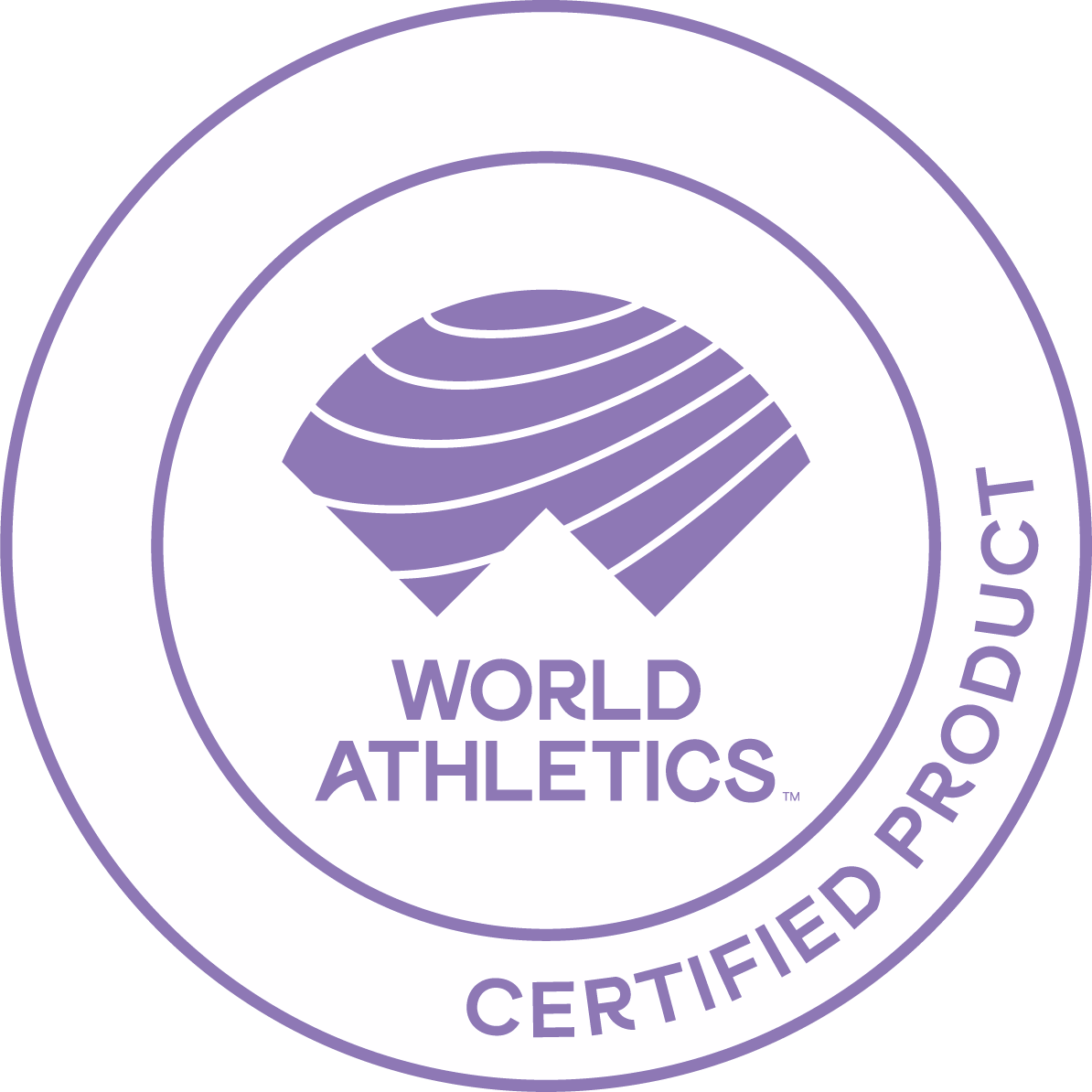 world athletics certified product