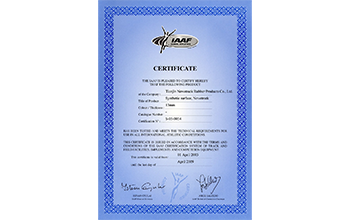 WORLD ATHLETICS CERTIFICATE