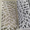 Carved hollow aluminum plate series