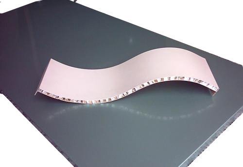 氟碳喷涂弧形铝单板