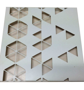 Carved Aluminum Solid Panel for Mall Exterior Wall