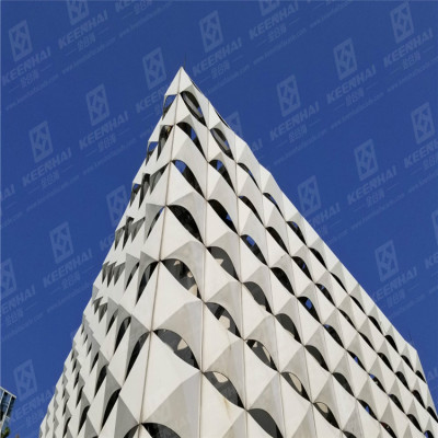 Aluminum Material Metal Wall Facade Panels For Building Decoration Aluminum Facade