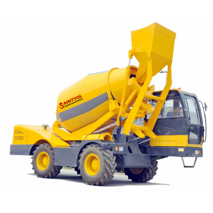 3.5m³ Automatic Self-loading Concrete Mixer Truck