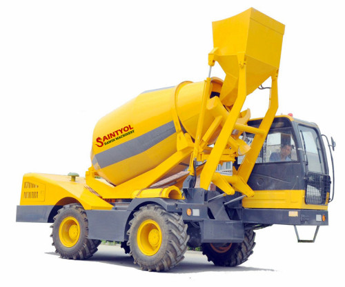 3.5m³ Automatic Self-loading Concrete Mixer Truck