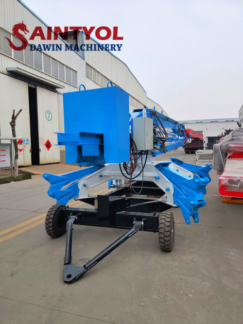 15m 3 Sections Trailer Mobile Spider Hydraulic Concrete Placing Boom
