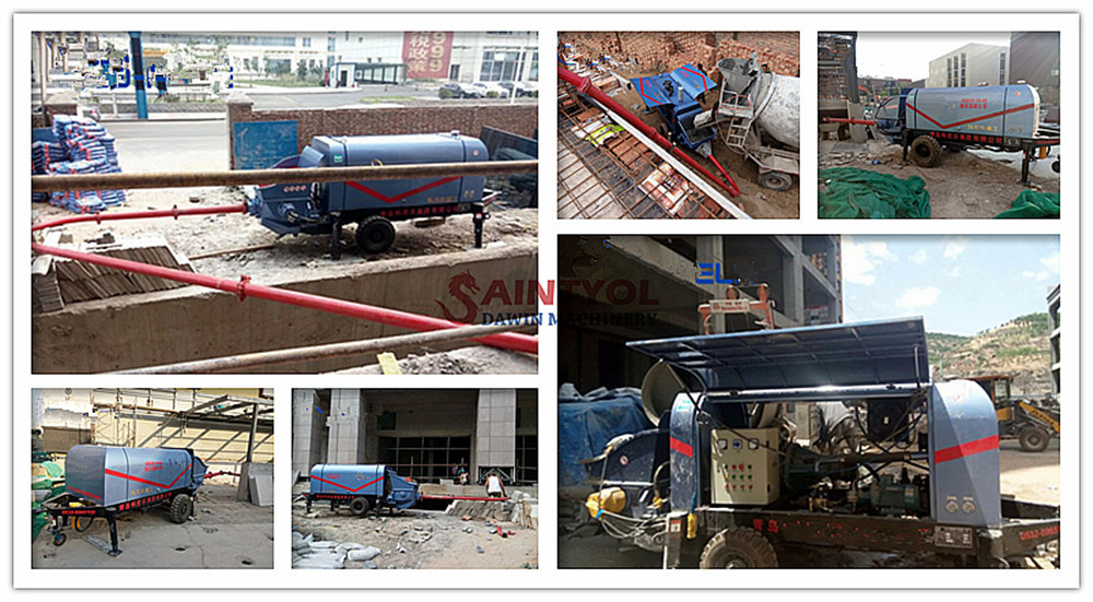pumping concrete pump job site performance