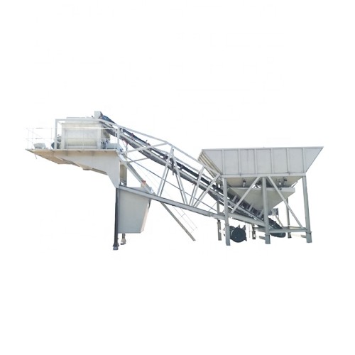 25 m³/h 35m3/hr 75m3/hr Mobile Concrete Batching Plant