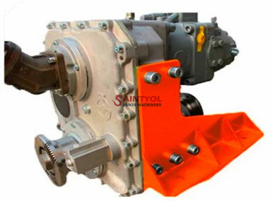 concrete boom pump truck transfer case