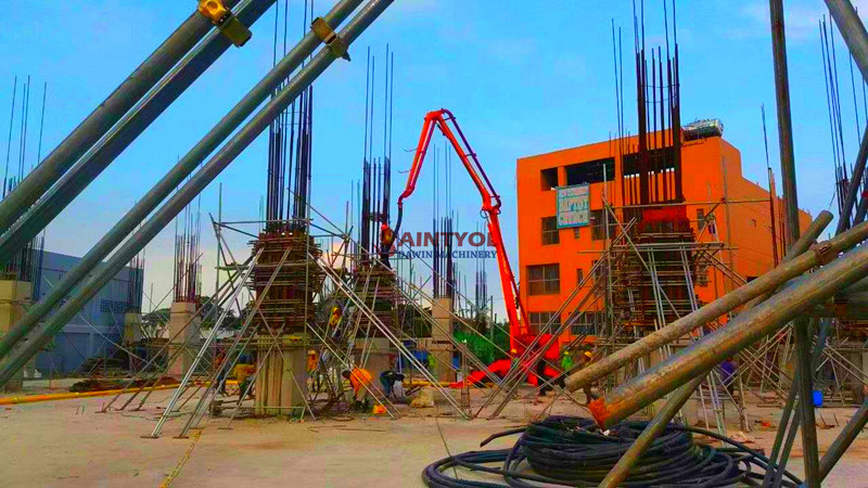 high quality concrete placing boom in China