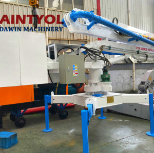13m 3 sections Trailer Mobile Spider Hydraulic Concrete Placing Boom