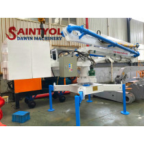 13m 3 sections Trailer Mobile Spider Hydraulic Concrete Placing Boom