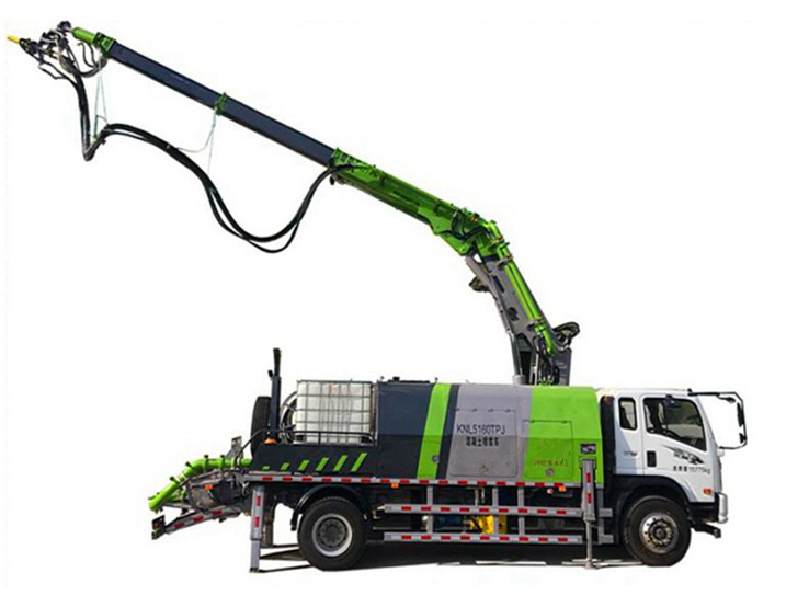 shotcrete pump truck