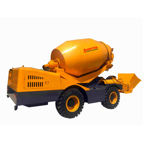1.6m3 Automatic Self-loading Concrete Mixer Truck